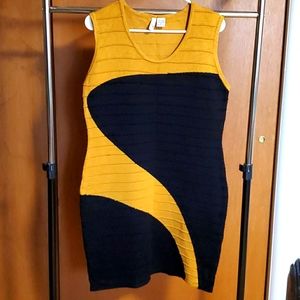 Knit body con midi XL NWOT